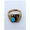 Image 1 : Vintage Turquoise Sterling Silver Ring