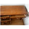 Image 2 : 4 Drawer Nutmeg Wood Student Desk