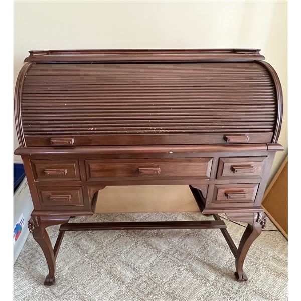 Rosewood Roll Top Desk