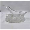 Image 1 : Bohemian Glass - Whale in Wave