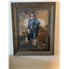 Image 1 : Blue Boy Silk Cross Stitch Framed