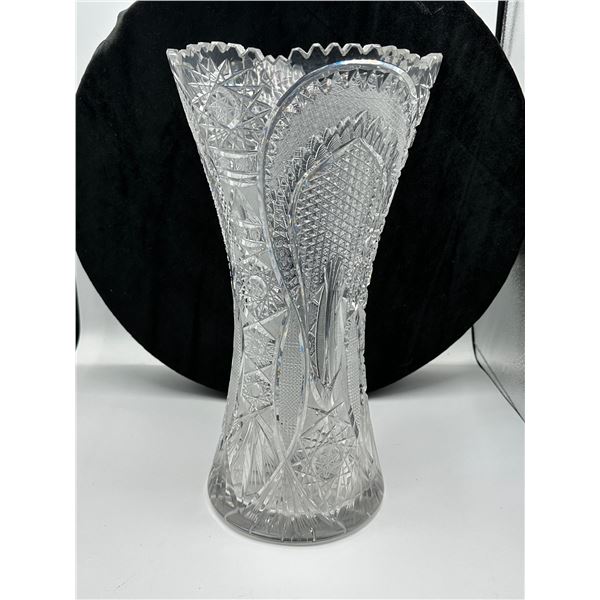 Vintage Heavy Crystal Vase