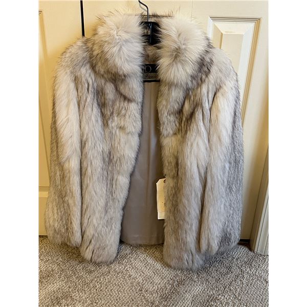 LEO of Shillington Edmonton - Blue Fox Fur Jacket