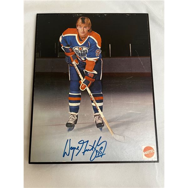 Wayne Gretzky Oilers Plaque