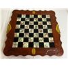 Image 1 : Chess Board with Carved Jade Pieces