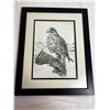 Image 1 : Falcon Pencil Sketch Print