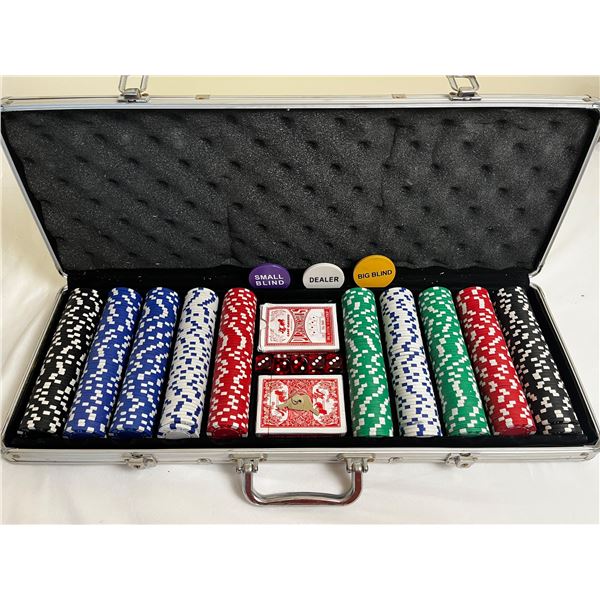 Poker Set in Travel Case