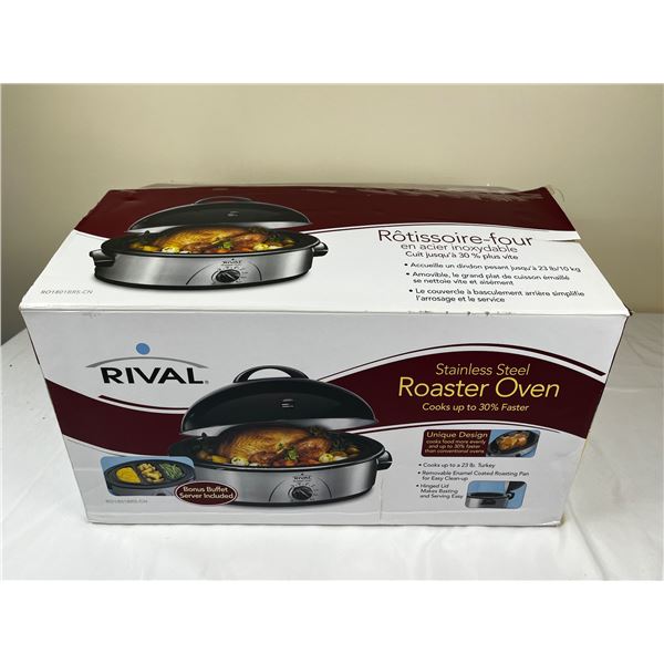 Rival Stainless Steel Roaster Oven