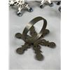 Image 3 : Snowflake Napkin Rings