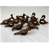 Image 1 : Carved Wooden Bird Napkin Rings