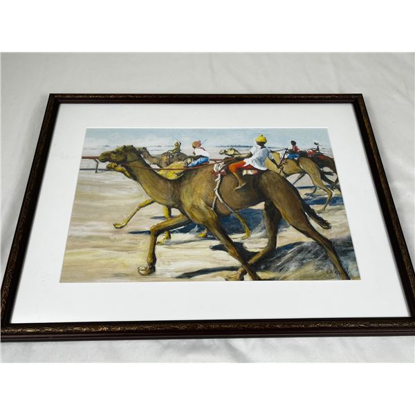 Framed Camel Print