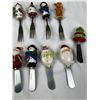 Image 3 : Christmas Ornament Plate Knives and Forks