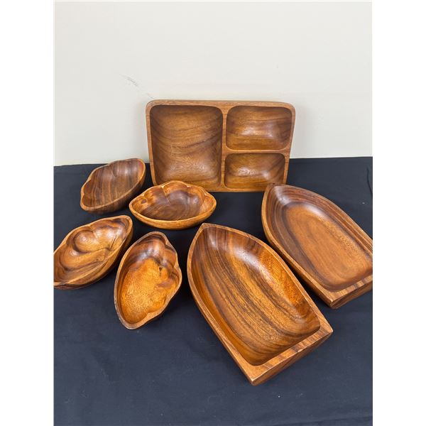 Wooden Serving Bowls/Trays