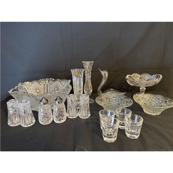 Glass & Crystal Lot