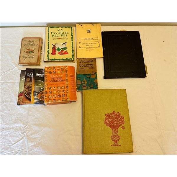 Vintage Cookbooks Lot