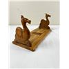 Image 1 : Carved Wooden Camel Bookend