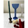 Image 2 : Candle and Candle Holder Lot