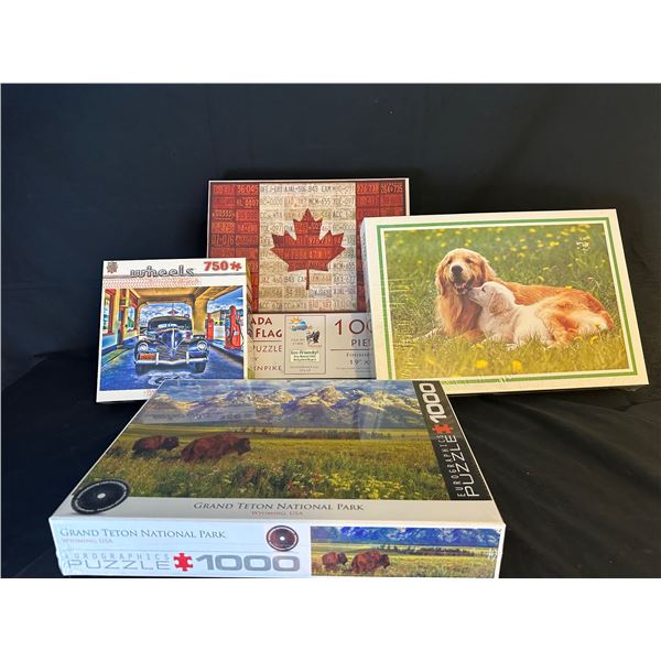 Unopened Puzzles Lot