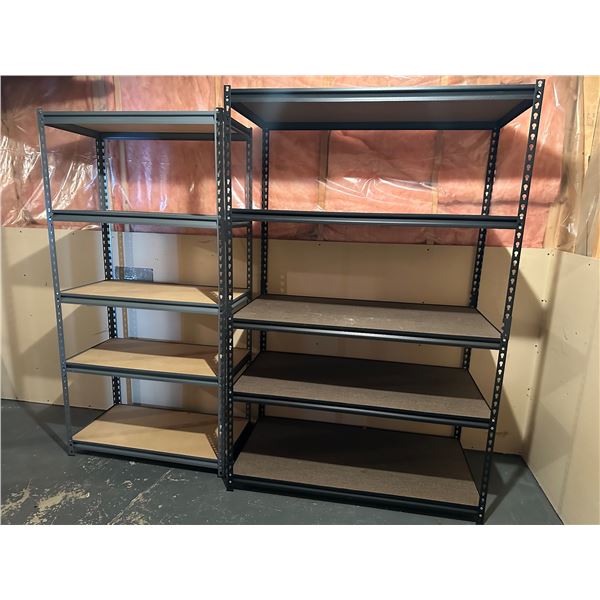 2 Metal Shelves