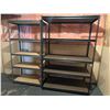 Image 1 : 2 Metal Shelves