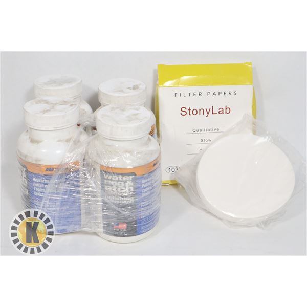 (X4) WATER RING AND ETCH REMOVER & 1 STONYLAB