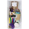 Image 1 : BOX OF ASSORTED PARTY AND CRAFTS ITEMS