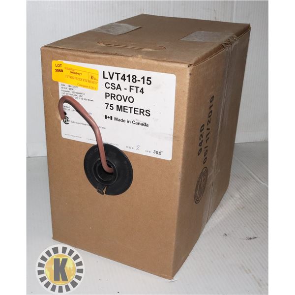 BOX OF LVT418-15 CSA FT4 PROVO WIRE