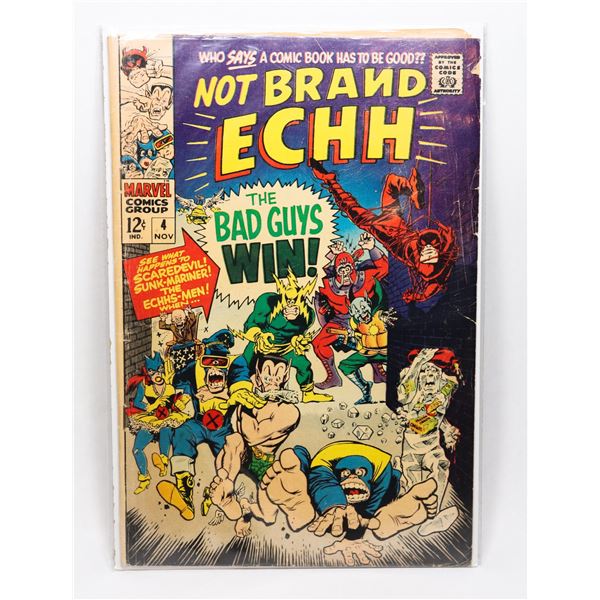 MARVEL NOT BRAND ECHH #4 (1967) (SILVER AGE)