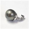 Image 2 : SILVER TAHITIAN PEARL PENDANT