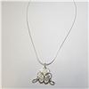 Image 3 : SILVER 3 SEPARABLE "BEST FRIEND" 16" NECKLACE