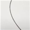 Image 2 : 10K WHITE GOLD .83G 17" CHAIN