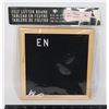 Image 1 : FELT LETTER BOARD