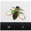 Image 1 : NEW ANTIQUE STYLE RHINESTONE BEE BROOCH
