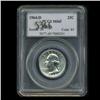 Image 3 : 1964D Washington 25c Quarter Coin Graded PCGS MS65 (COI-5366)