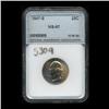 Image 3 : 1947 Washington 25c Quarter Coin Graded MS67 Great Toning (COI-5309)