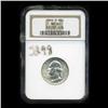 Image 3 : 1944D Washington 25c Quarter Coin Graded NGC MS65 (COI-5298)