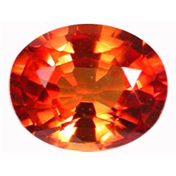 1.85ct Excellent Orange Sapphire Oval VVS (GEM-11331)