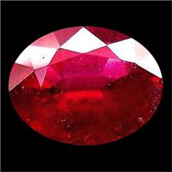 2.61ct Exquisite Oval Top Blood Red Ruby Natural (GEM-17726)