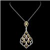 18K Gold 2.16ctw Diamond Pendant