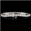 Image 2 : 14K Gold 4.00ctw Diamond Bracelet