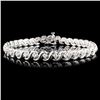 Image 1 : 14K Gold 1.00ctw Diamond Bracelet