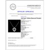 Image 4 : 14K Gold 1.92ctw Diamond Pendant