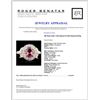 Image 4 : 18K Gold 1.30ct Spinel & 0.63ct Diamond Ring