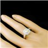 Image 3 : 18k White Gold 1.25ctw Fancy Yellow Diamond Ring