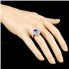 Image 3 : 14K Gold 4.59ct Tanzanite & 1.01ctw Diamond Ring
