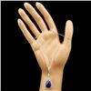 Image 3 : 18K Gold 11.41ct Tanzanite & 1.02ctw Diamond Penda