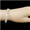 Image 3 : 18K Gold 5.31ctw Fancy Diamond Bracelet