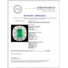 Image 5 : 18K Gold 2.19ct Emerald & 4.81ctw Diamond Ring