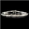 Image 1 : 14K Gold 1.98ctw Diamond Bracelet