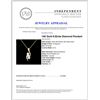 Image 4 : 14K Gold 0.52ctw Diamond Pendant